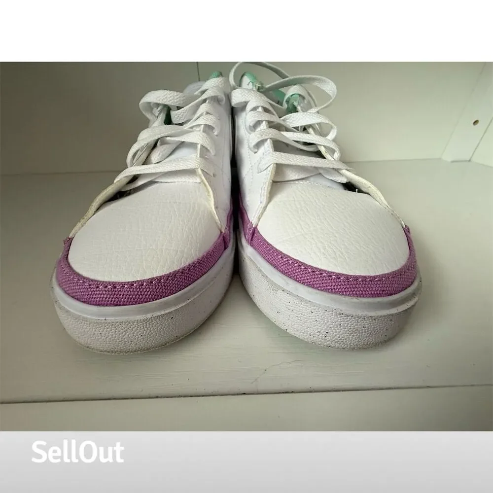 Nike Court Legacy Next Nature Women's Sneakers White/Fuchsia Sz 9.5